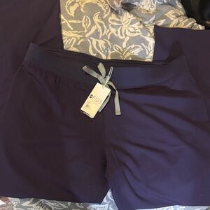 Figs purple shadow Livingston Scrub Pants